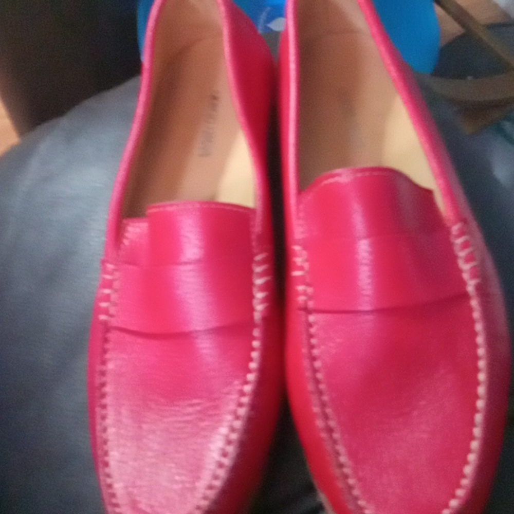 GIORGIO ARMANI SOFT RED SHOE (SZE38)